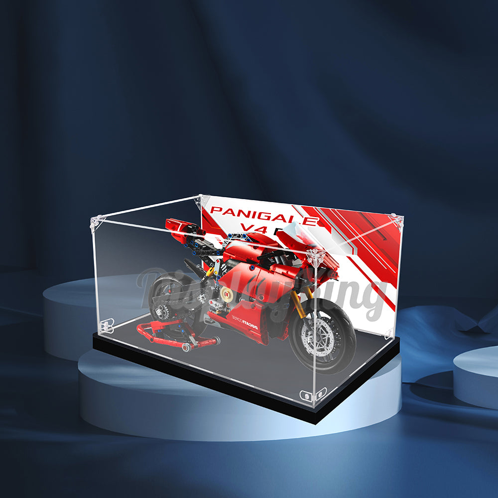 Display King Acrylic display case with screw for LEGO Ducati Paniga Goodstuff Australia