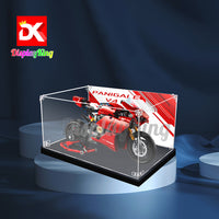 Display King - Acrylic display case with screw for LEGO® Ducati Panigale V4 R 42107
