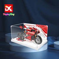 Display King - Acrylic display case with screw for LEGO® Ducati Panigale V4 R 42107
