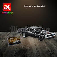 Display King - Acrylic photo frame for Lego Dom's Dodge Charger 42111
