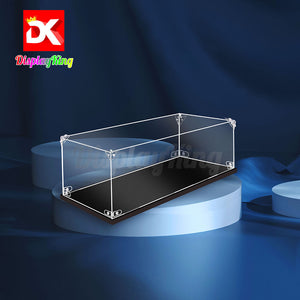 Display King - Acrylic display case with screw for LEGO® 6x6 Volvo Articulated Hauler 42114