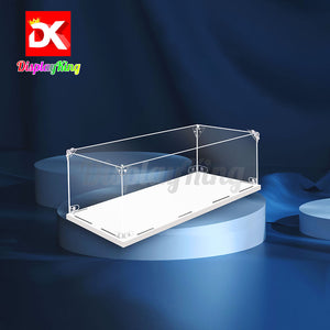 Display King - Acrylic display case with screw for LEGO® 6x6 Volvo Articulated Hauler 42114
