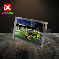 Display King - Acrylic photo frame for Lego Lamborghini Sian FKP 37 42115
