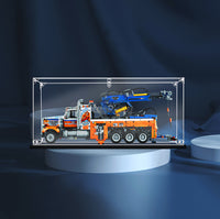 Display King - Acrylic  display case with screw for LEGO® Heavy-duty Tow Truck 42128
