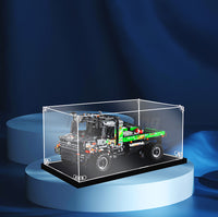 Display King -Acrylic display case with screw for LEGO® Mercedes-Benz Zetros Trial Truck 42129
