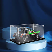 Display King -Acrylic display case with screw for LEGO® Mercedes-Benz Zetros Trial Truck 42129