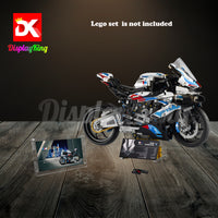 Display King - Acrylic photo frame for Lego BMW M 1000 RR 42130
