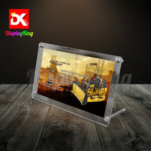 Display King - Acrylic photo frame for Lego App-Controlled Cat D11 Bulldozer 42131