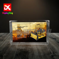 Display King - Acrylic photo frame for Lego App-Controlled Cat D11 Bulldozer 42131
