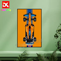 Wall Mount Frame Display Storage for All Lego Technic Sets
