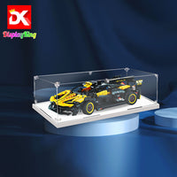 Display King - Acrylic display case for LEGO® Bugatti Bolide 42151 3mm Thickness dust-Free and Crystal Clear Display case with Screw