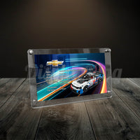 Display King - Acrylic photo frame for Lego NASCAR Next Gen Chevrolet Camaro ZL1 42153
