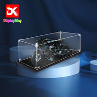 Display King - Acrylic display case for LEGO® THE BATMAN -BATCYCLE 42155 3mm Thickness dust-Free and Crystal Clear Display case with Screw
