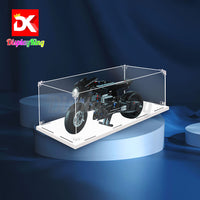 Display King - Acrylic display case for LEGO® THE BATMAN -BATCYCLE 42155 3mm Thickness dust-Free and Crystal Clear Display case with Screw
