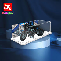 Display King - Acrylic display case for LEGO® THE BATMAN -BATCYCLE 42155 3mm Thickness dust-Free and Crystal Clear Display case with Screw
