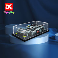 Display King - Acrylic  display case  for LEGO®PEUGEOT 9X8 24H Le Mans Hybrid Hypercar 42156
