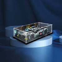 Display King - Acrylic  display case  for LEGO®PEUGEOT 9X8 24H Le Mans Hybrid Hypercar 42156