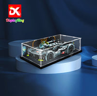 Display King - Acrylic  display case  for LEGO®PEUGEOT 9X8 24H Le Mans Hybrid Hypercar 42156
