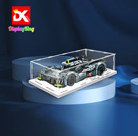 Display King - Acrylic  display case  for LEGO®PEUGEOT 9X8 24H Le Mans Hybrid Hypercar 42156
