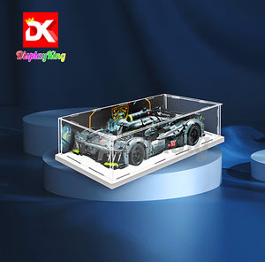 Display King - Acrylic  display case  for LEGO®PEUGEOT 9X8 24H Le Mans Hybrid Hypercar 42156