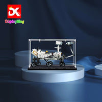 Display King - Acrylic display case for LEGO® Mars Rover Perseverance 42158 3mm Thickness dust-Free and Crystal Clear Display case with Screw