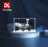 Display King - Acrylic display case for LEGO® Mars Rover Perseverance 42158 3mm Thickness dust-Free and Crystal Clear Display case with Screw
