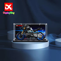 Display King - Acrylic display case for LEGO® Yamaha MT-10 SP 42159 3mm Thickness dust-Free and Crystal Clear Display case with Screw