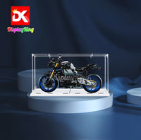 Display King - Acrylic display case for LEGO® Yamaha MT-10 SP 42159 3mm Thickness dust-Free and Crystal Clear Display case with Screw
