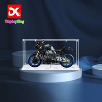 Display King - Acrylic display case for LEGO® Yamaha MT-10 SP 42159 3mm Thickness dust-Free and Crystal Clear Display case with Screw