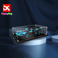 Display King - Acrylic display case for LEGO® Bugatti Bolide Agile Blue 42162 3mm Thickness dust-Free and Crystal Clear Display case with Screw
