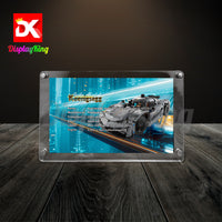 Display King - Acrylic photo frame for Lego KoenigseggJesko Absolut Grey Hypercar 42173
