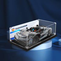 Display King -Acrylic display case with screw for LEGO® Koenigsegg Jesko Absolut GreyHypercar 42173
