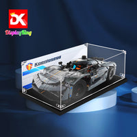 Display King -Acrylic display case with screw for LEGO® Koenigsegg Jesko Absolut GreyHypercar 42173
