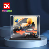 Display King - Acrylic display case with screw for LEGO® Planet Earth and Moon in Orbit 42179
