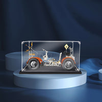 Display King -Acrylic display case with screw for LEGO® NASA Apollo Lunar RovingVehicle-LRV 42182
