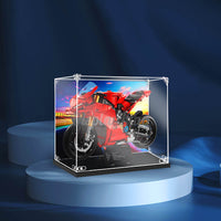 Display King - Acrylic display case with screw for LEGO® Ducati Panigale V4 s Motorcycle 42202
