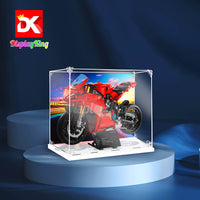 Display King - Acrylic display case with screw for LEGO® Ducati Panigale V4 s Motorcycle 42202
