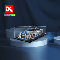 Display King -Acrylic display case with screw for LEGO® 2 Fast 2 Furious Nissan Skyline GT-R 42210