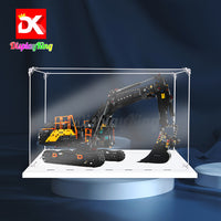 Display King -Acrylic display case with screw for LEGO® Volvo EC500 Hybrid Excavator 42215
