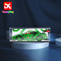 Display King - Acrylic display case with screw for LEGO® Porsche 911 GT3 R REXY AO Racing Car 42224
