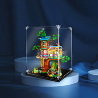 Display King -Acrylic display case with screw for LEGO® Friendship Tree House Hangout 42652
