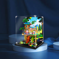Display King -Acrylic display case with screw for LEGO® Friendship Tree House Hangout 42652
