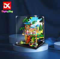 Display King -Acrylic display case with screw for LEGO® Friendship Tree House Hangout 42652
