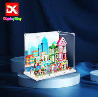 Display King -Acrylic display case with screw for LEGO® Heartlake City Apartments and Stores 42670
