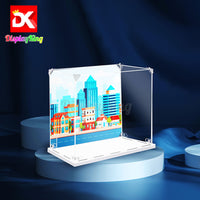 Display King -Acrylic display case with screw for LEGO® Heartlake City Apartments and Stores 42670