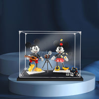 Display King - Acrylic display case with screw for Lego Disney Mickey Mouse & Minnie Mouse Character 43179
