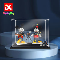 Display King - Acrylic display case with screw for Lego Disney Mickey Mouse & Minnie Mouse Character 43179
