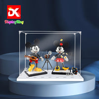 Display King - Acrylic display case with screw for Lego Disney Mickey Mouse & Minnie Mouse Character 43179
