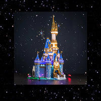 Brick Shine -  Light Kit for  LEGO®Disney Castle 43222