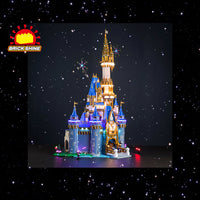 Brick Shine -  Light Kit for  LEGO®Disney Castle 43222